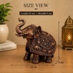 Royal Antique Elephant Showpiece - Image 4